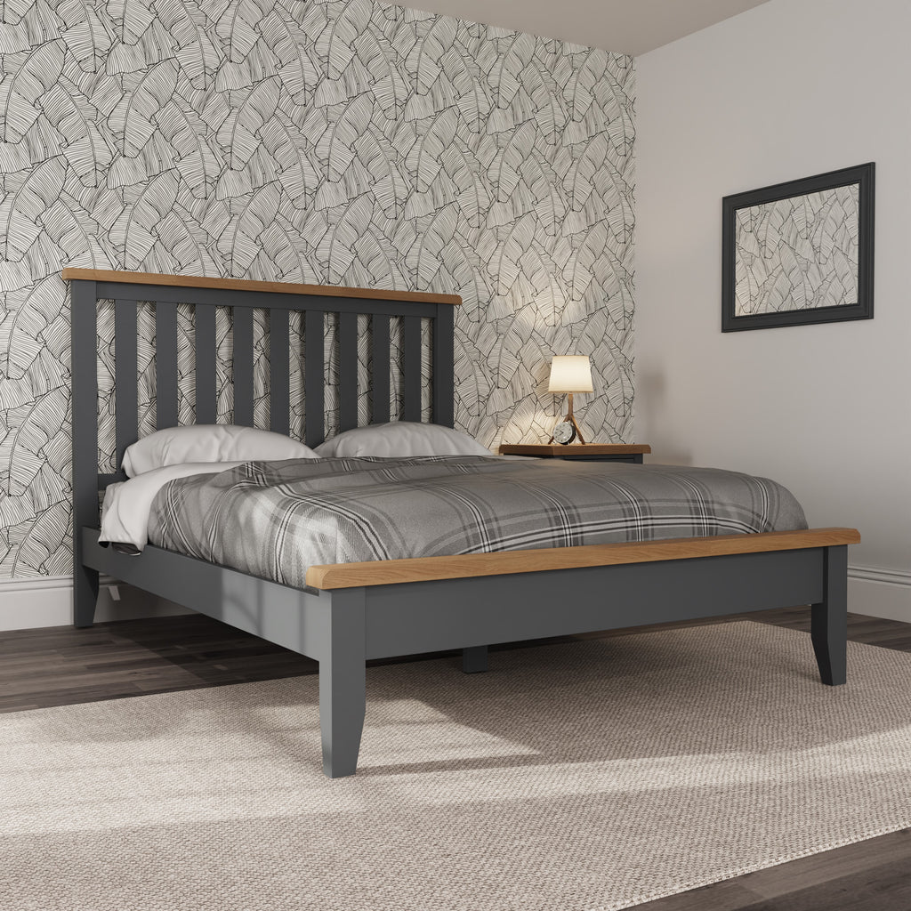 Cotswold Bed - Charcoal - BedHut