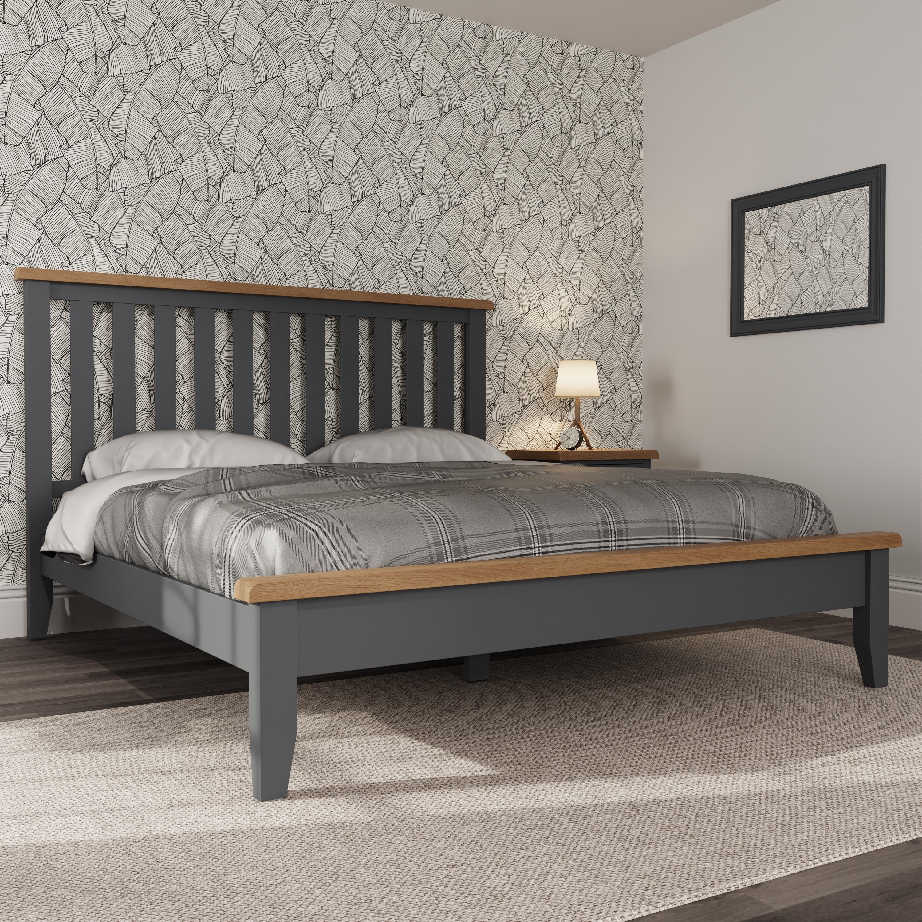Cotswold Bed - Charcoal - BedHut