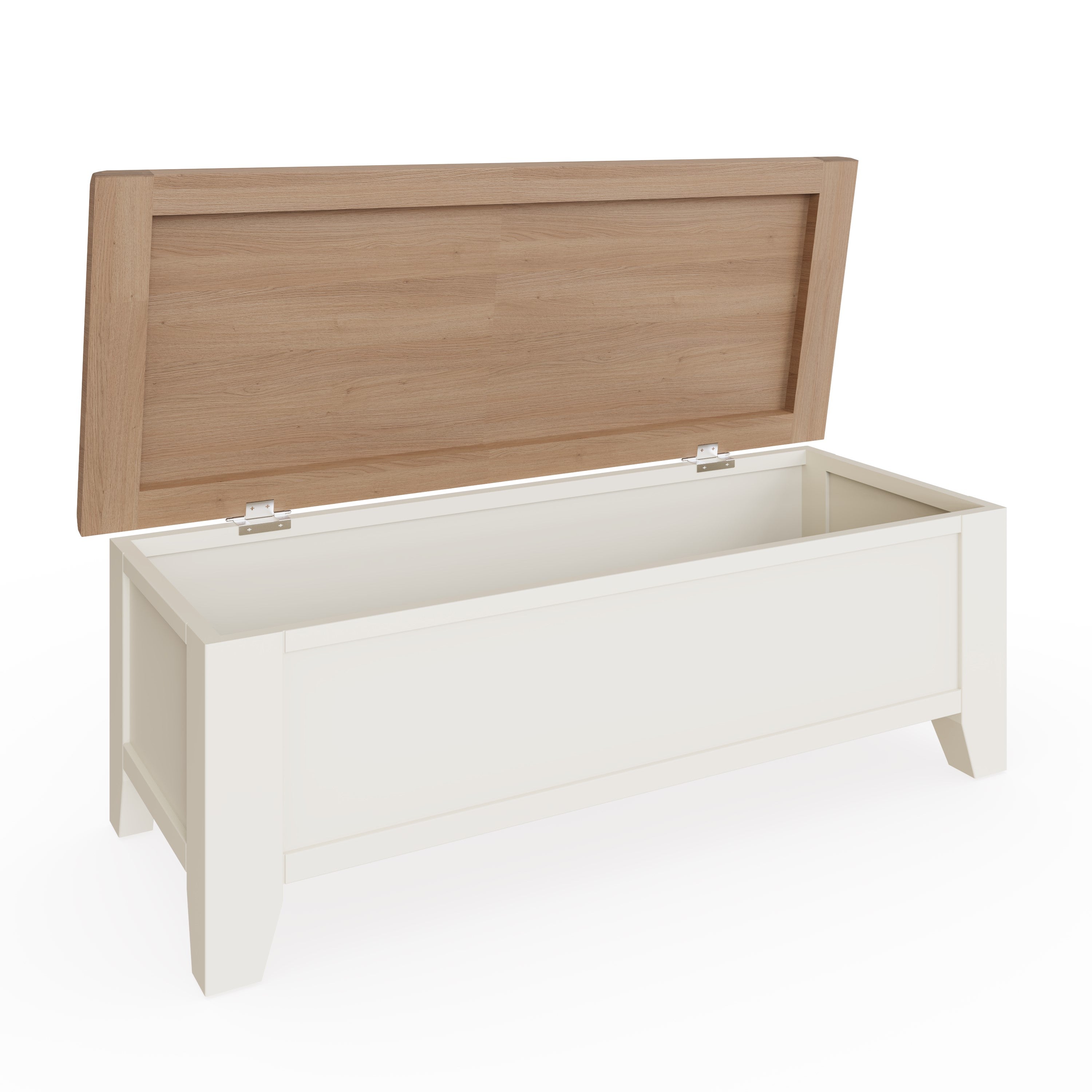 Cotswold Blanket Box - White - BedHut