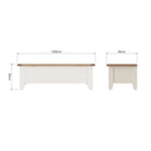 Cotswold Blanket Box - White - BedHut