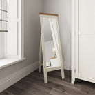 Cotswold Cheval Mirror - White - BedHut