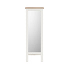 Cotswold Cheval Mirror - White - BedHut