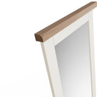 Cotswold Cheval Mirror - White - BedHut