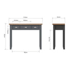 Cotswold Dressing Table - Charcoal - BedHut