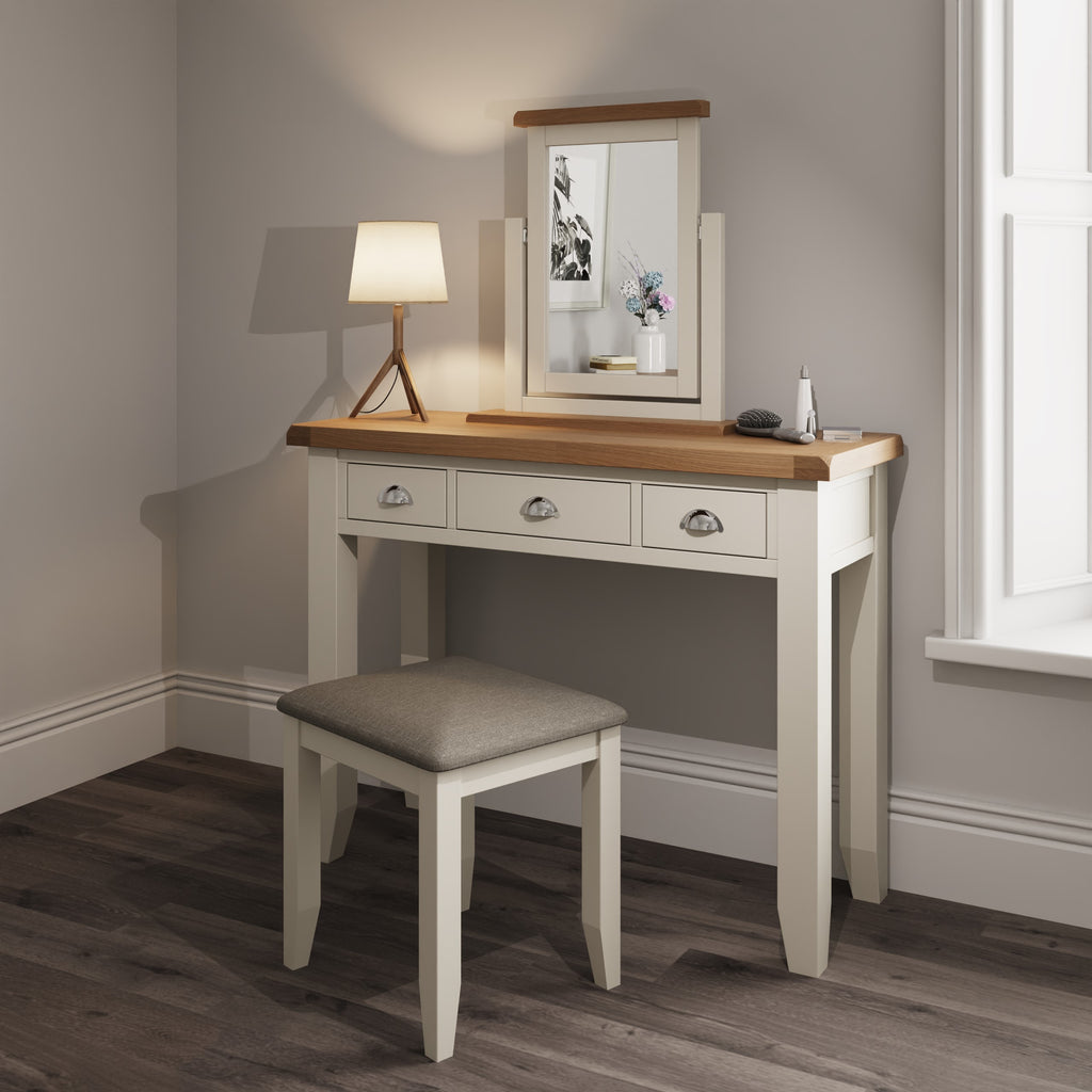 Cotswold Dressing Table - White - BedHut