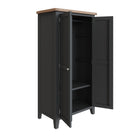 Cotswold Full Hanging wardrobe - Charcoal - BedHut