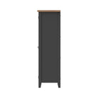 Cotswold Full Hanging wardrobe - Charcoal - BedHut