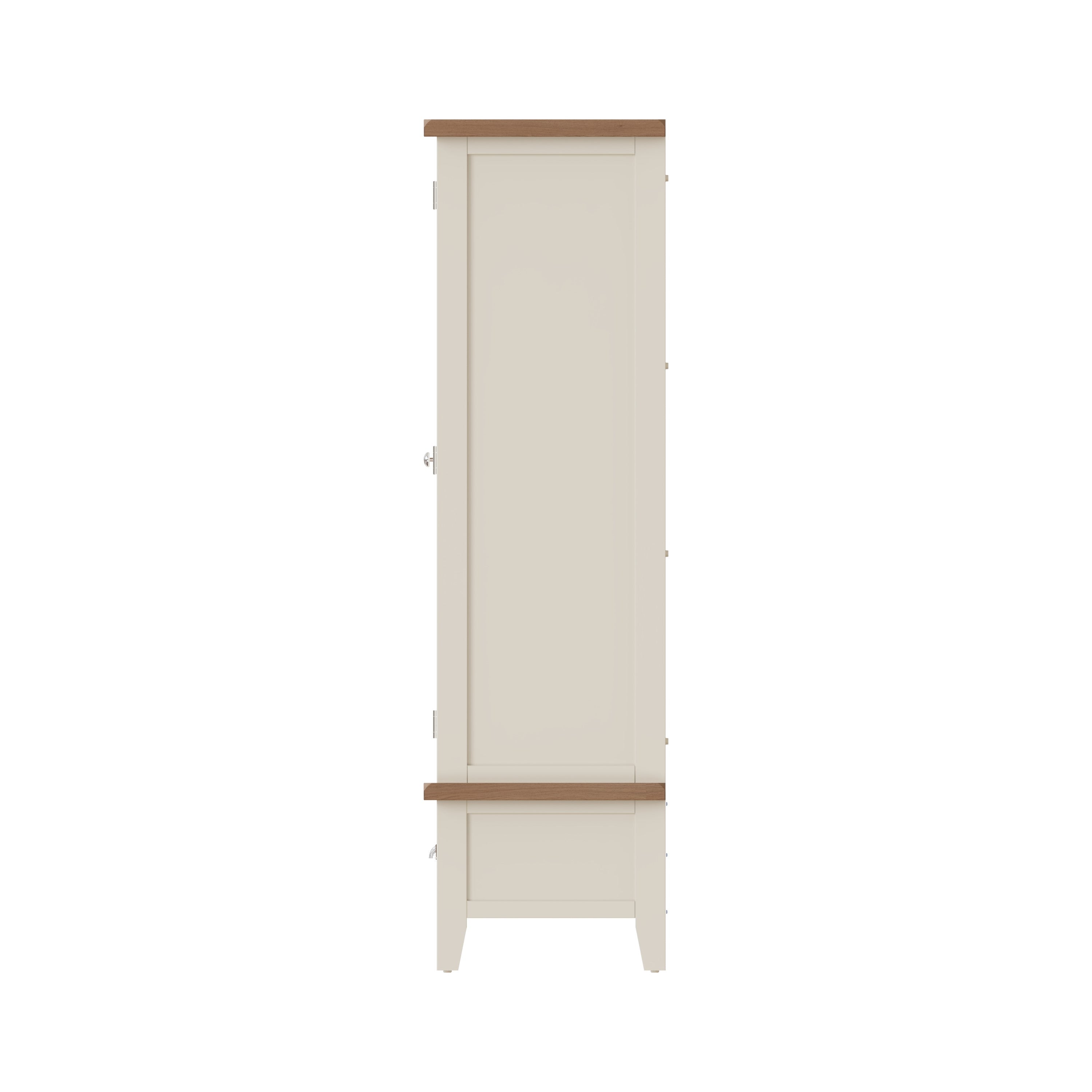 Cotswold 2 Door Wardrobe - White - BedHut