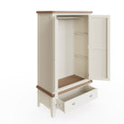 Cotswold 2 Door Wardrobe - White - BedHut