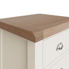 Cotswold 3 Drawer Bedside - White - BedHut