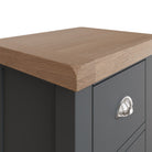 Cotswold 2 Drawer Bedside - Charcoal - BedHut