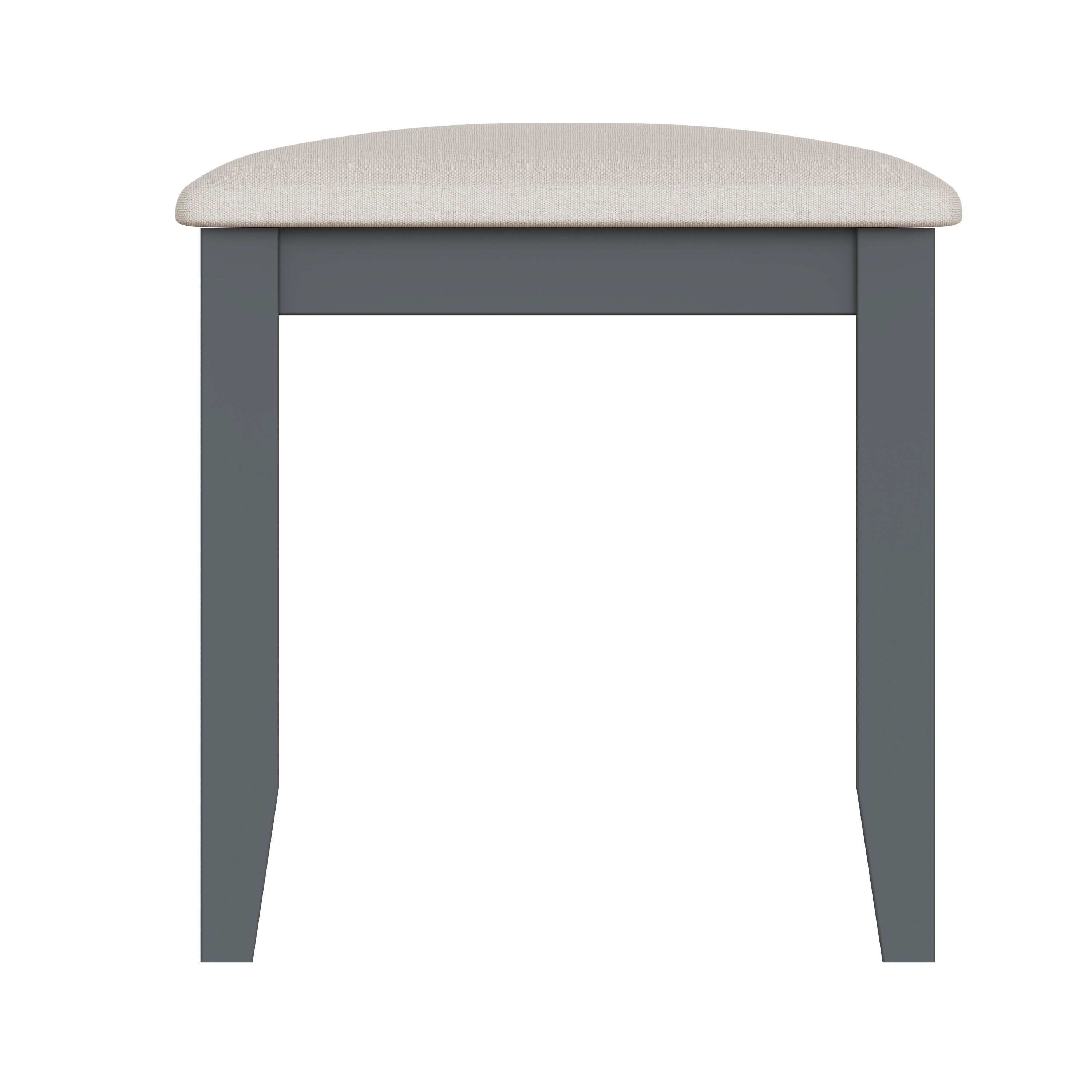 Cotswold Dressing Stool - Charcoal - BedHut