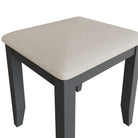 Cotswold Dressing Stool - Charcoal - BedHut