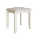 Cotswold Dressing Stool - White - BedHut