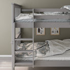 Carra Bunk Bed - Grey - BedHut