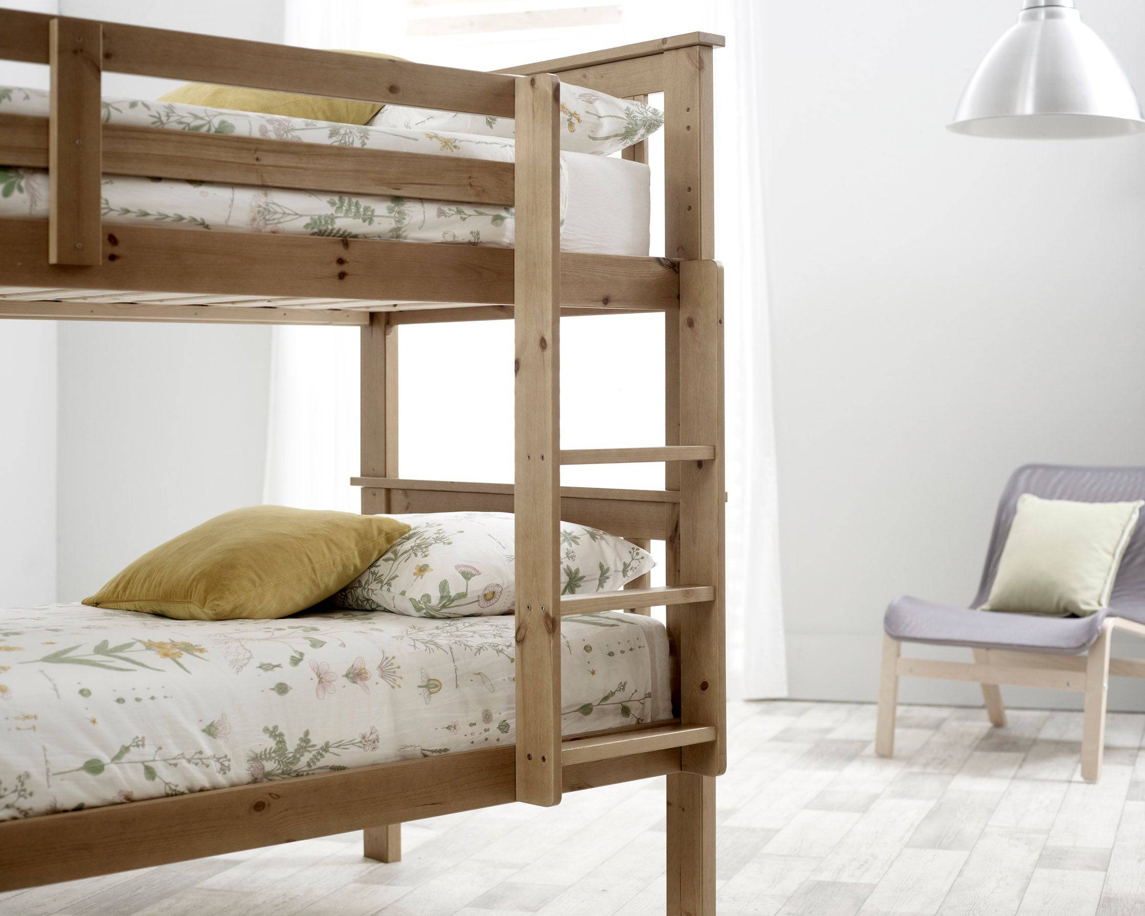 Carra Bunk Bed - Pine - BedHut