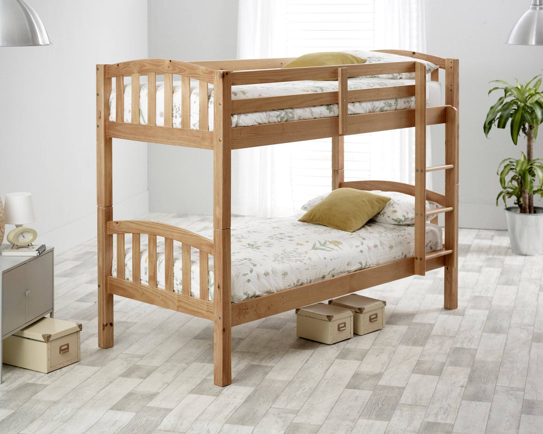 Carra Bunk Bed - Pine - BedHut