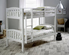Carra Bunk Bed - White - BedHut