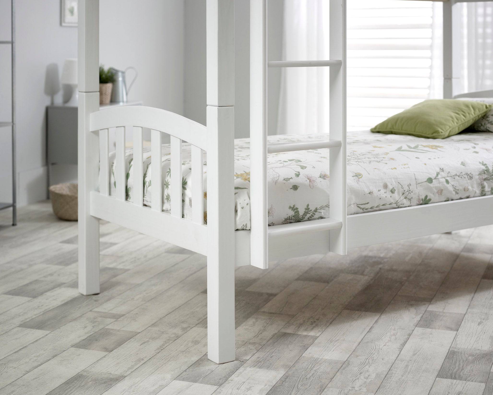 Carra Bunk Bed - White - BedHut