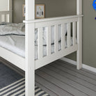 Carra Bunk Bed - White - BedHut