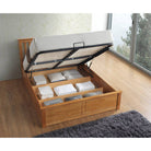 Malmo Ottoman Bed - Oak - BedHut