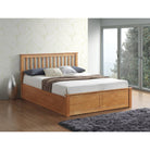 Malmo Ottoman Bed - Oak - BedHut
