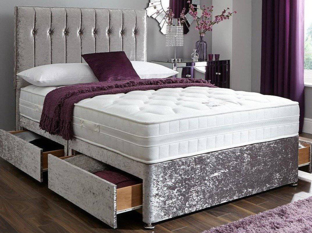 Dorset Divan Base and Headboard - BedHut