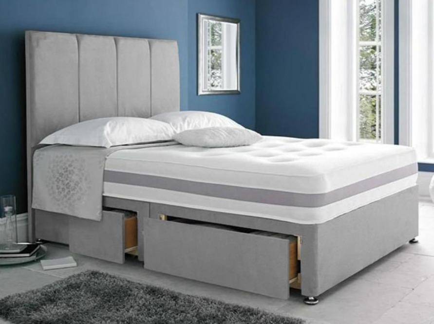 Helens Divan Base and Headboard - BedHut