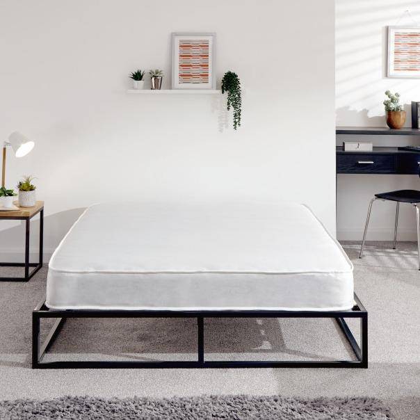 Florence Metal Platform Bed - BedHut