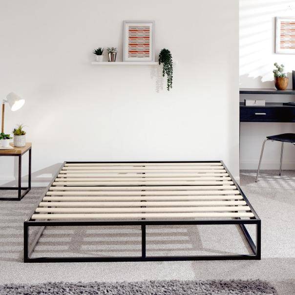 Florence Metal Platform Bed - BedHut