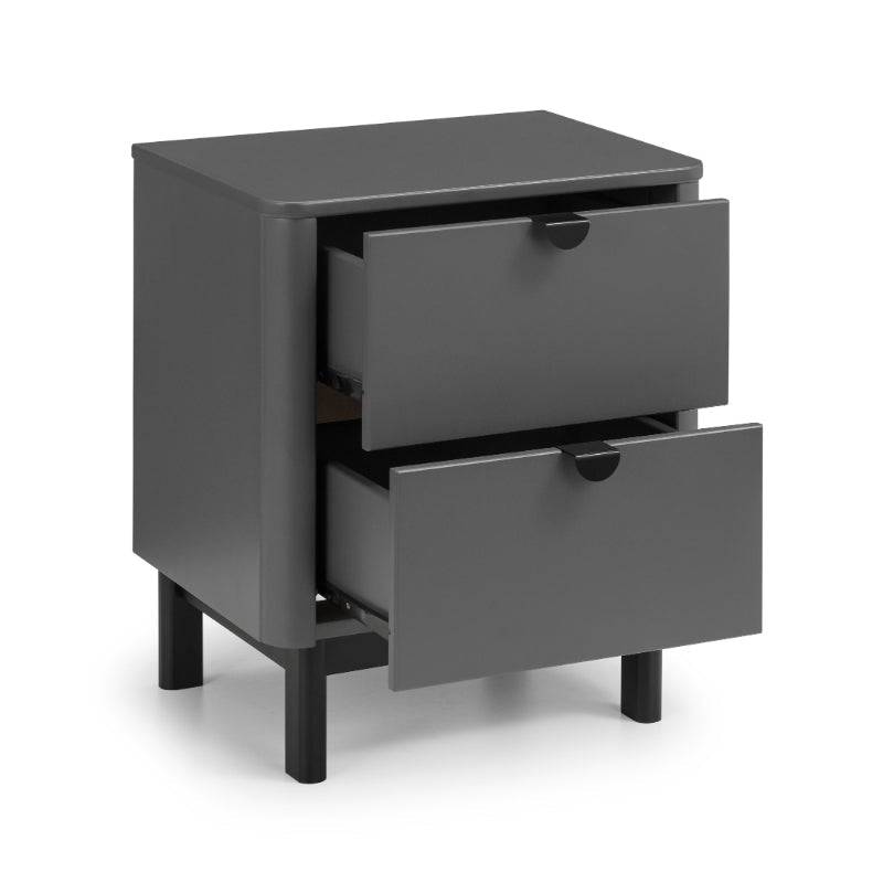 Chloe 2 Drawer Bedside - BedHut