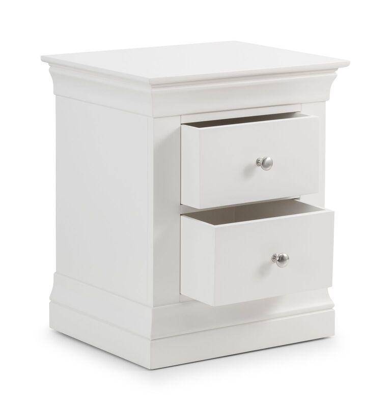 Clermont 2 Drawer Bedside - BedHut