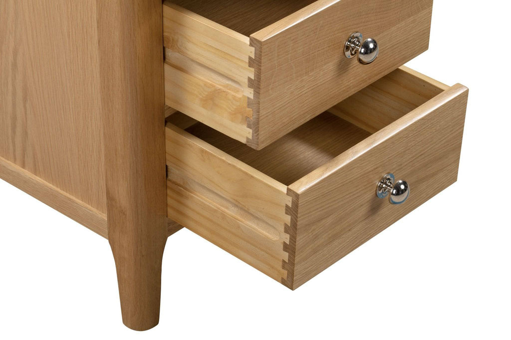 Cotswold 3 Drawer Bedside - BedHut