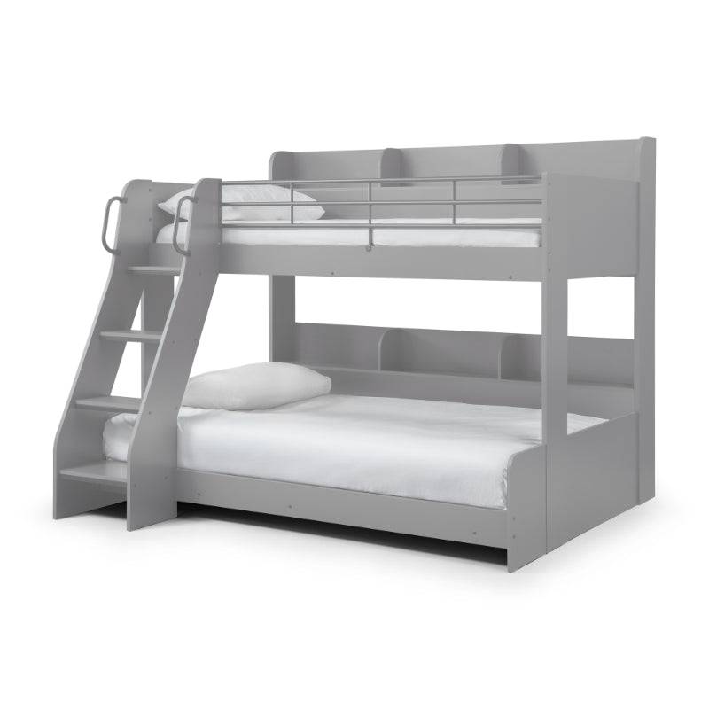 Domino Triple Sleeper - Light Grey - BedHut