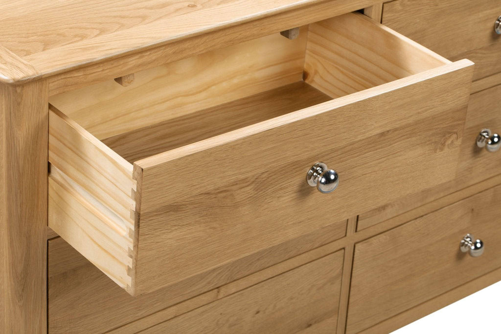 Cotswold 6 Drawer Wide Chest - BedHut