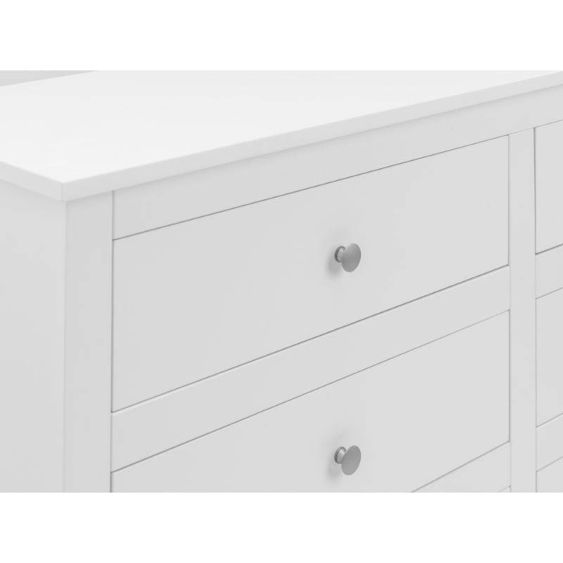 Radley 6 Drawer Chest - White - BedHut