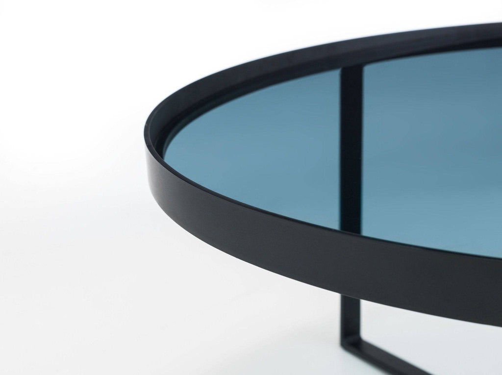Loft Coffee Table - Smoked Glass - BedHut