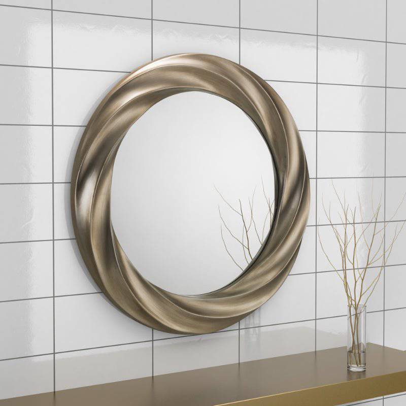 Andante Round Mirror - BedHut