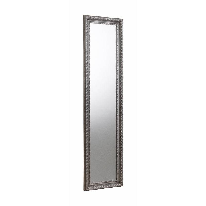 Allegro Pewter Dress Mirror - BedHut