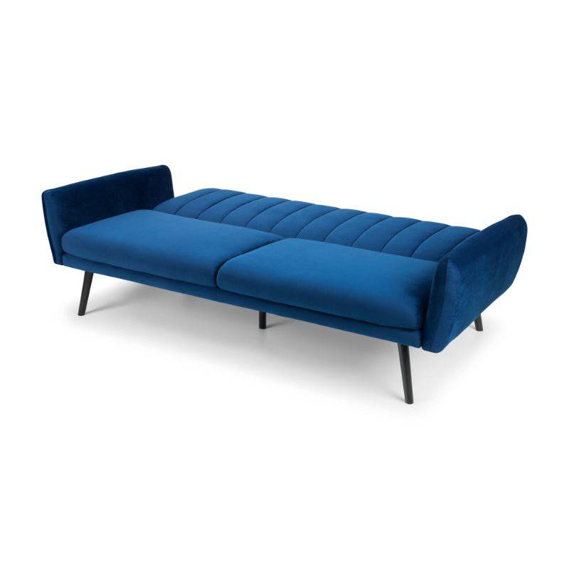 Afina Sofabed - Blue Velvet - BedHut