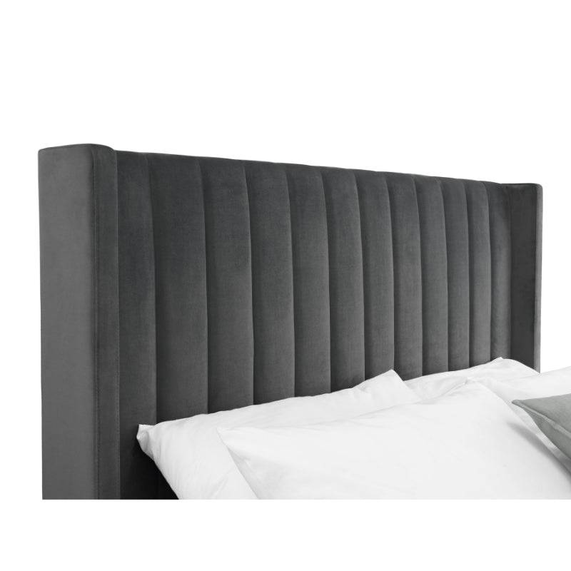 Scalloped 2024 headboard queen