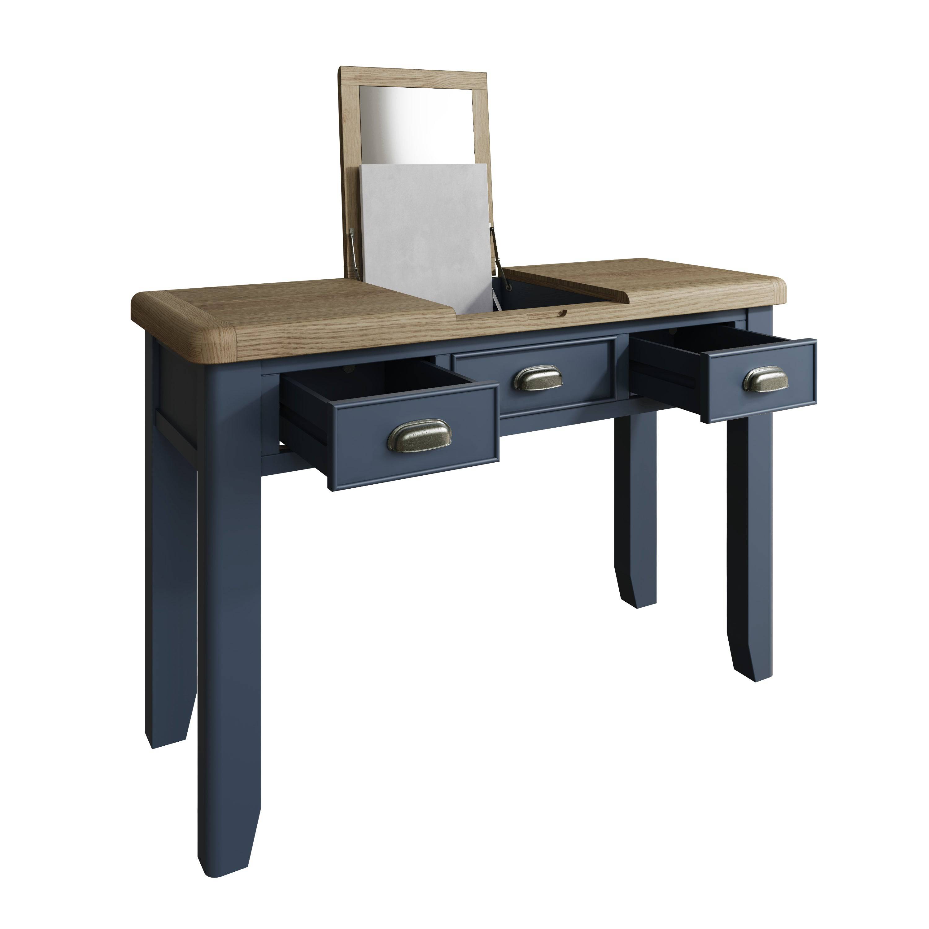 Atlantic Dressing Table - Blue - BedHut