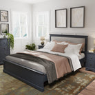 Starlight Pine Bed - Midnight Grey - BedHut