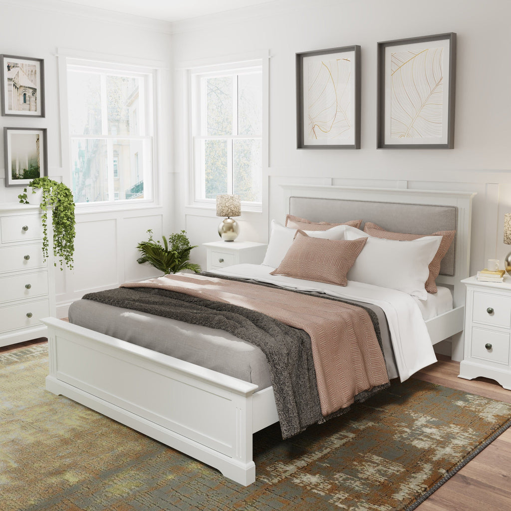 Starlight Pine Bed - White - BedHut