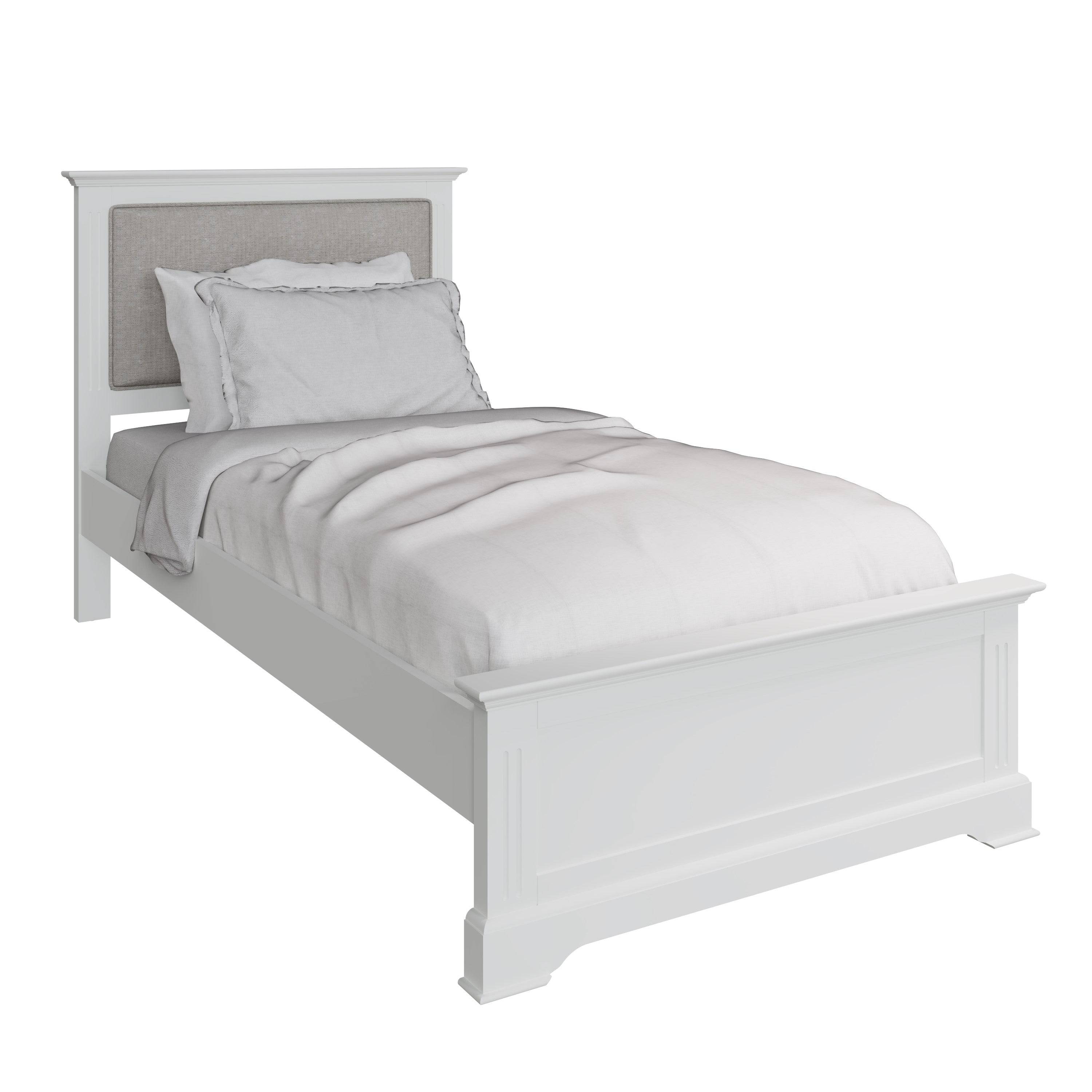 Starlight Pine Bed - White - BedHut