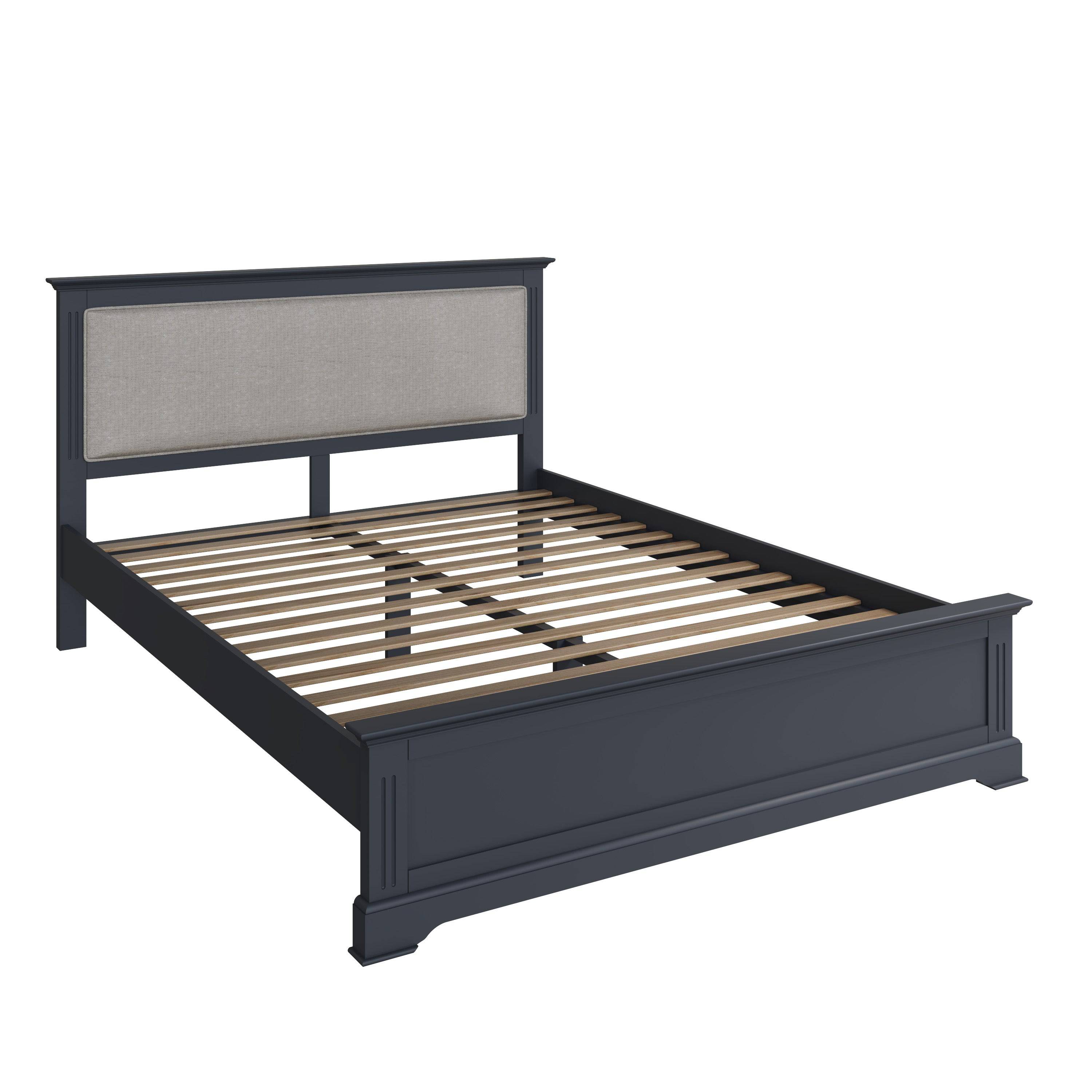 Starlight Pine Bed - Midnight Grey - BedHut