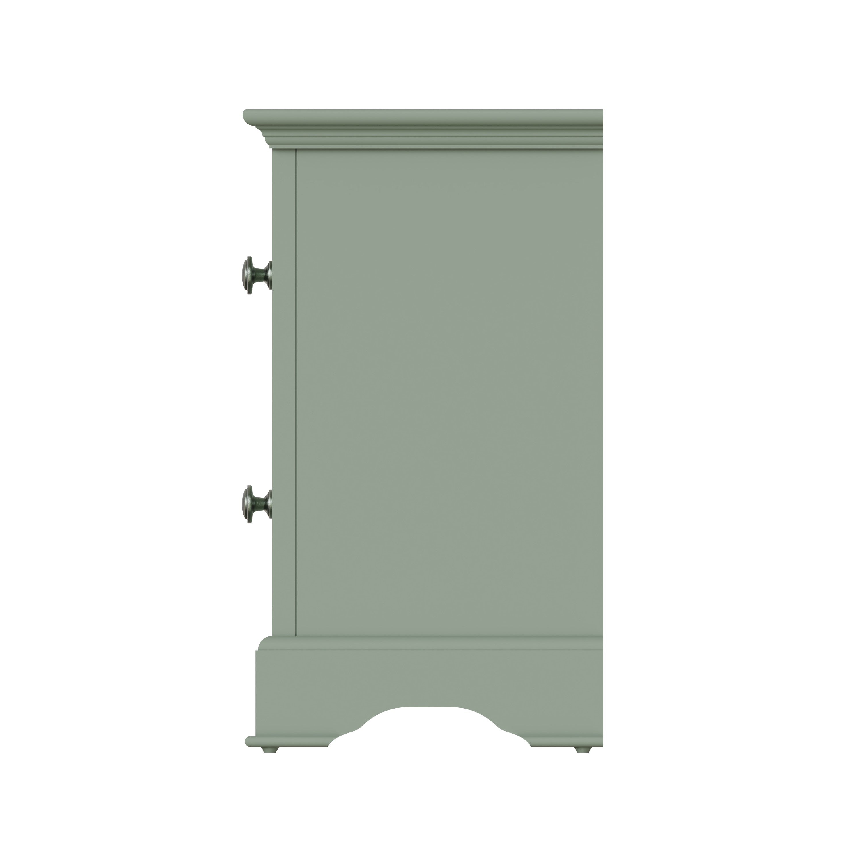 Starlight 2 Drawer Bedside - Cactus Green - BedHut