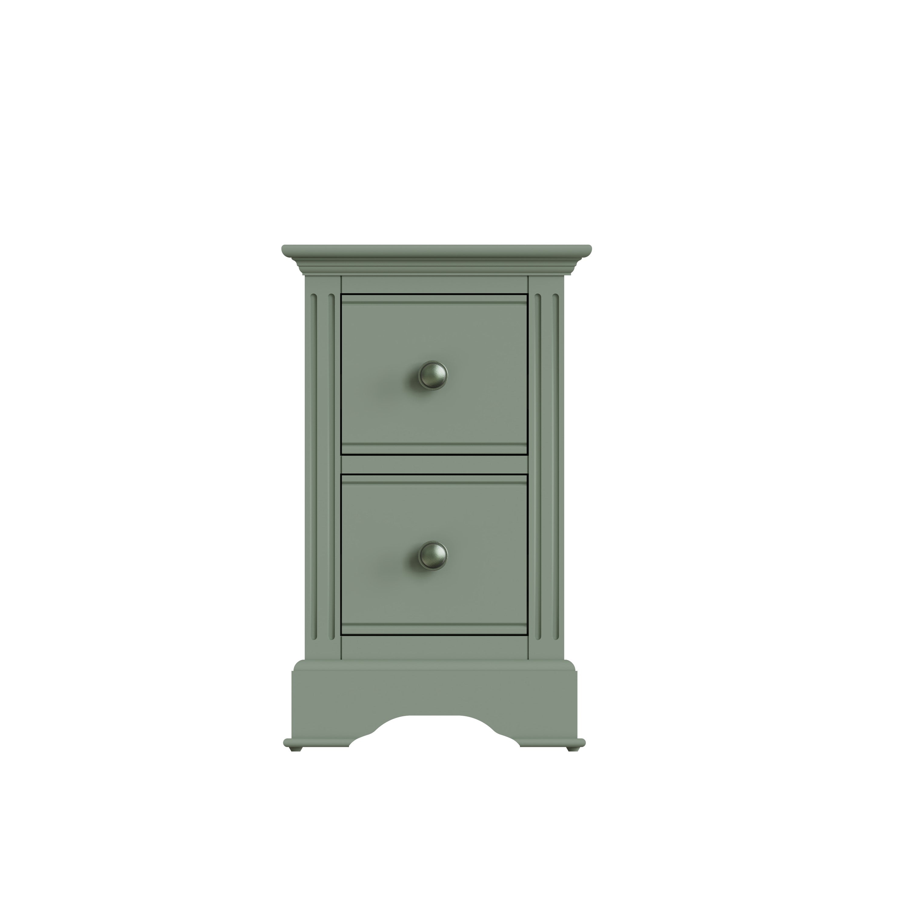 Starlight 2 Drawer Bedside - Cactus Green - BedHut