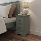 Starlight 2 Drawer Bedside - Cactus Green - BedHut