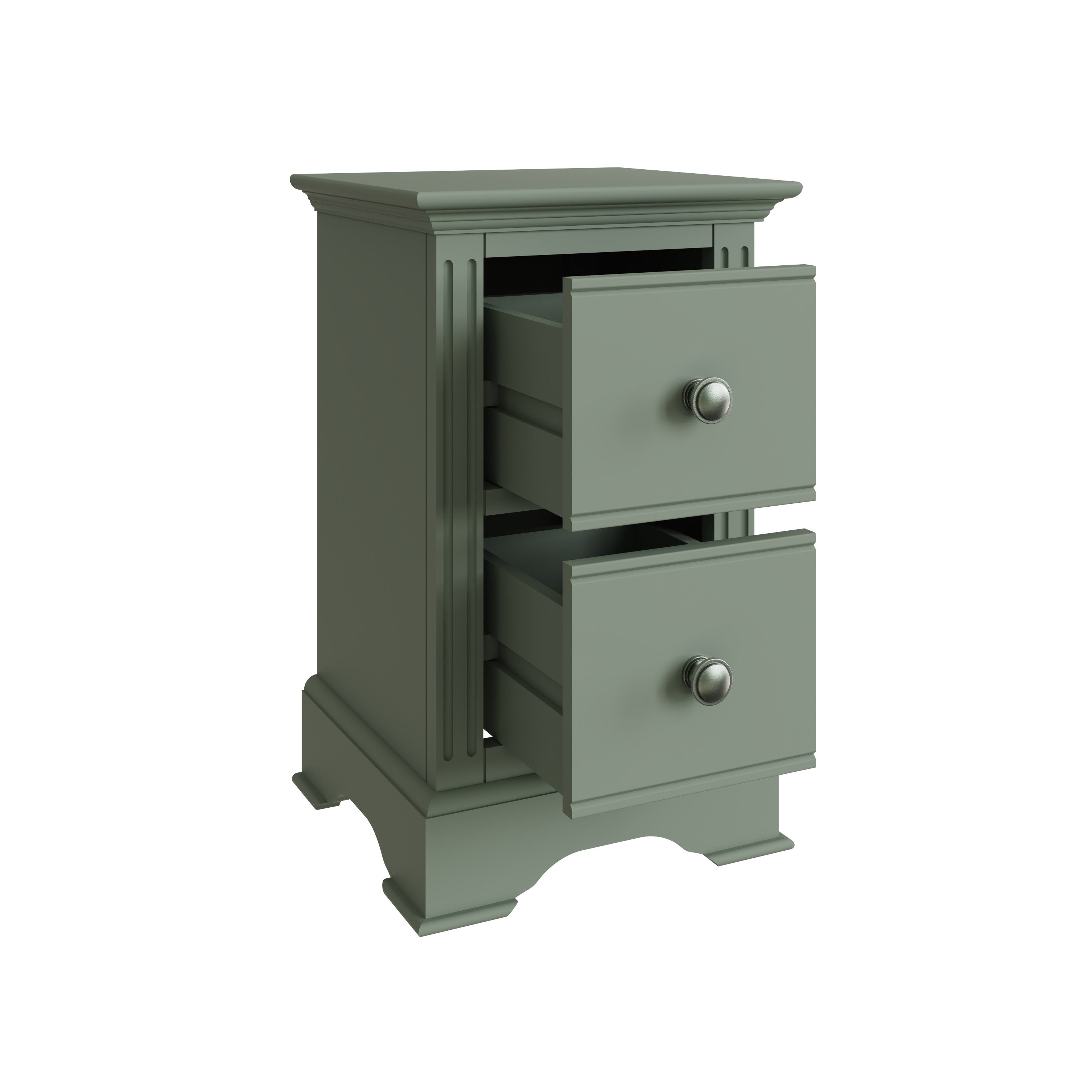 Starlight 2 Drawer Bedside - Cactus Green - BedHut